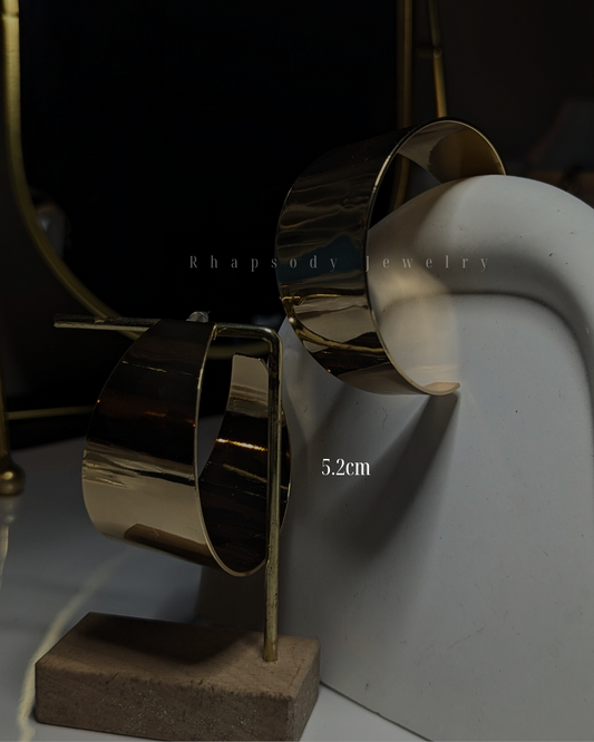 Solar Bloom Hoops Large