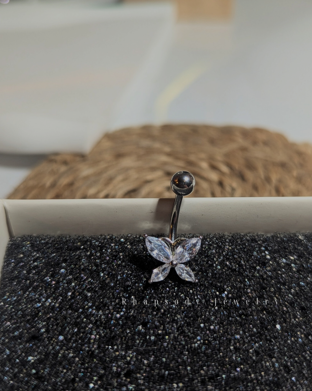 Surgical Steel Navel Piercing Barbel 1