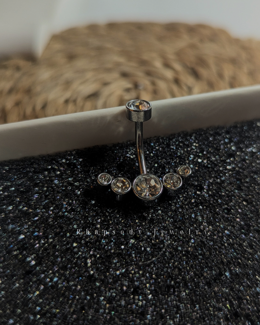 Surgical Steel Navel Piercing Barbel 2