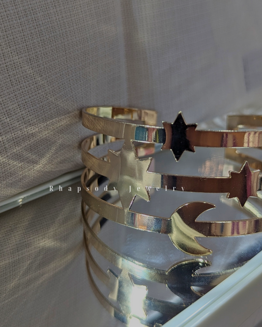 Moon star Arm cuff