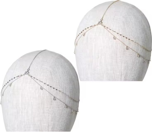 Rhinestone Headpiece (silver)