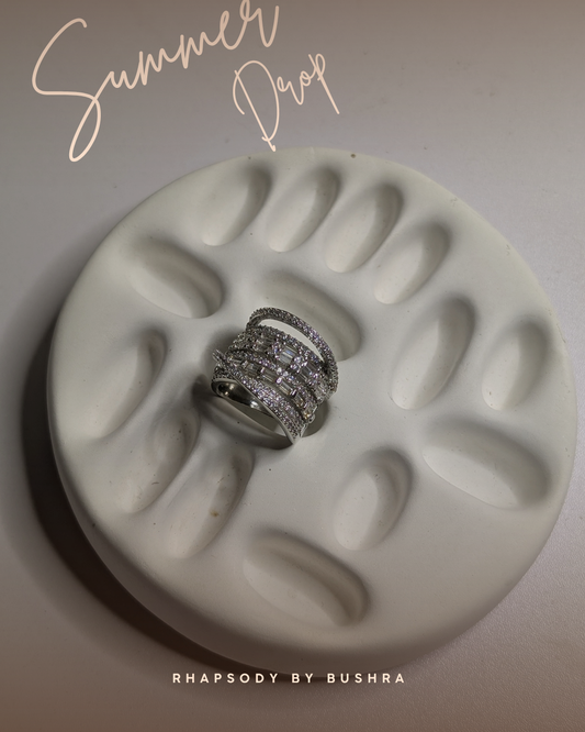 Chunky Zircon RIng (exclusive)