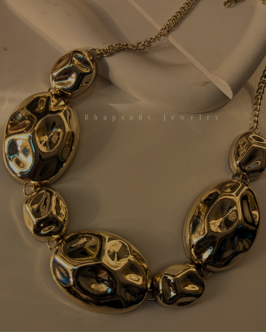 Molten Muse statement necklace