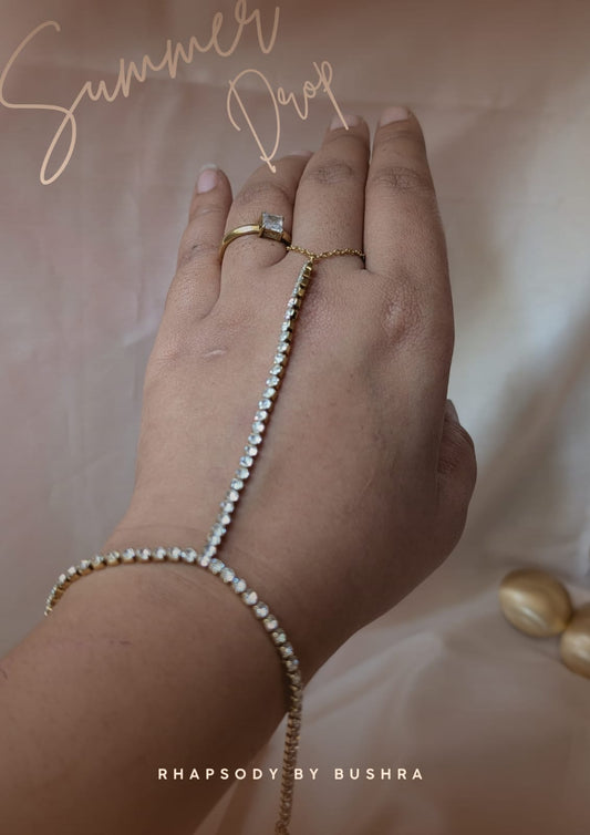 Tennis hand chain