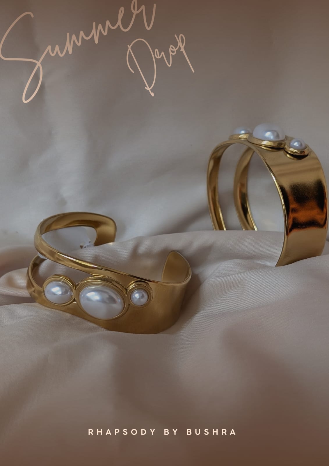 Cloud Pearl cuff