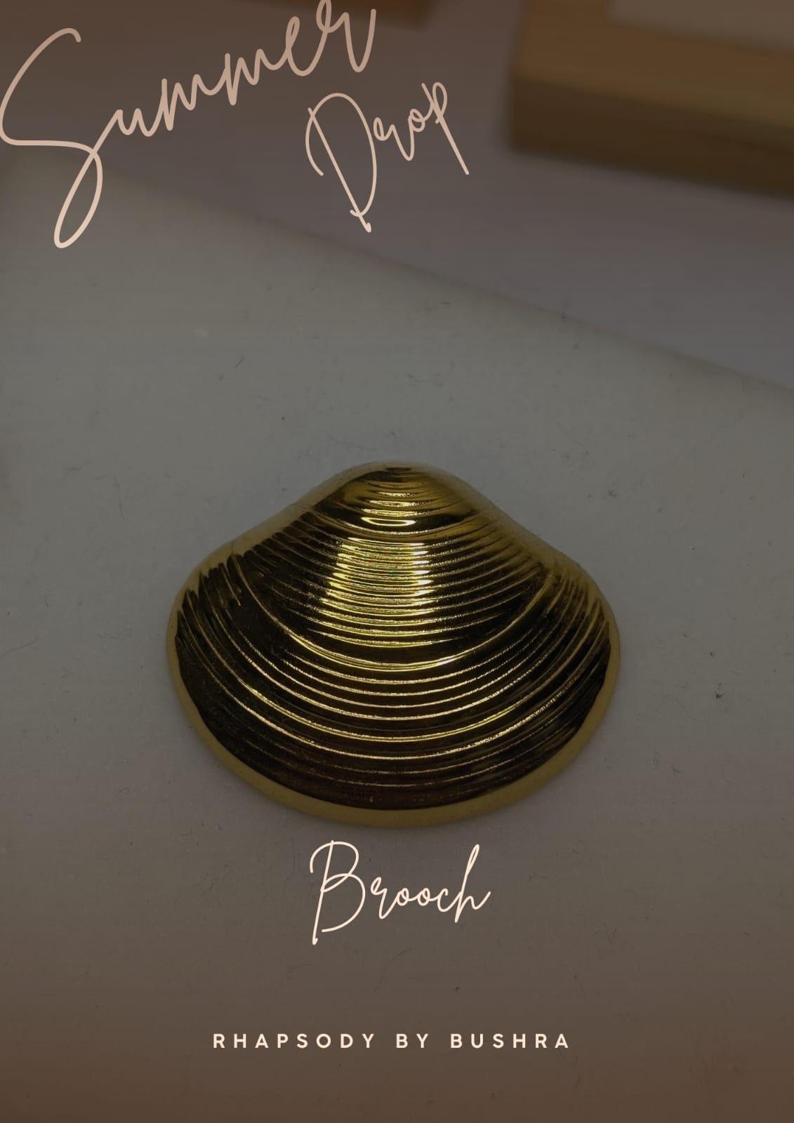 Shell Brooch