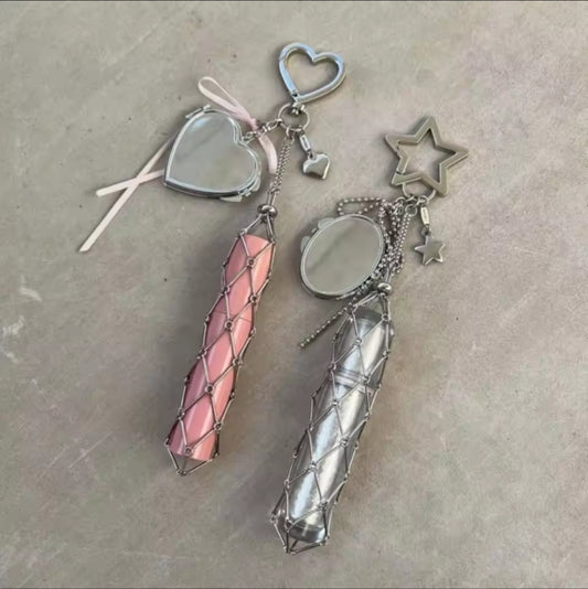 Lipstick Holder Keychain