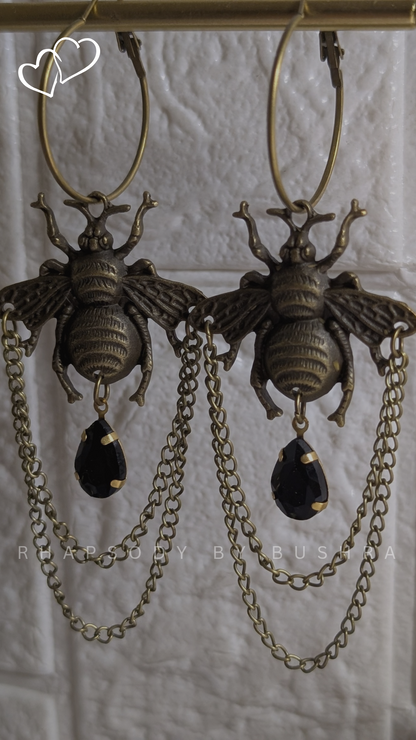 Moth Extra Large Earrings