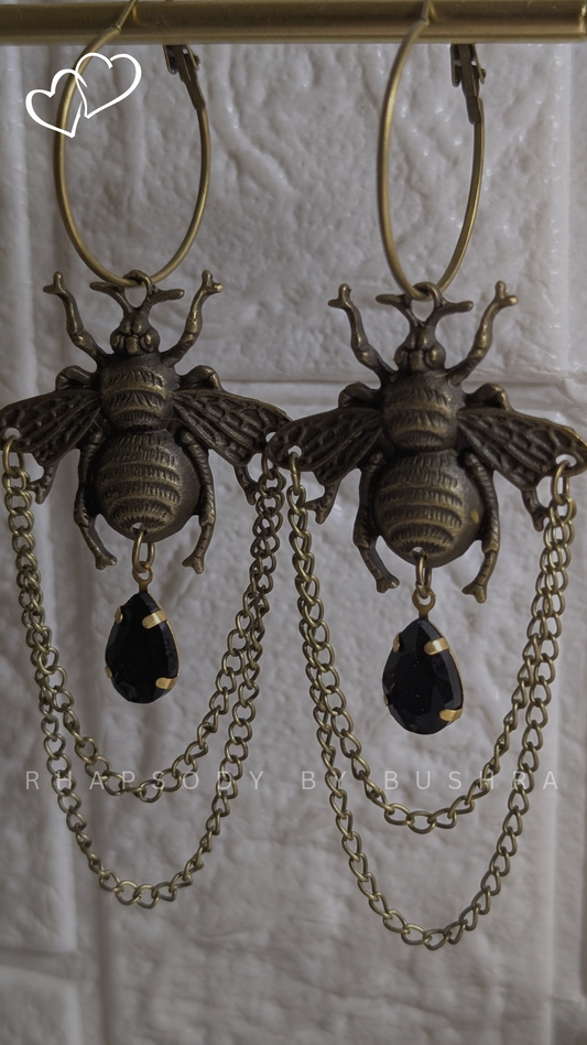 Moth Extra Large Earrings