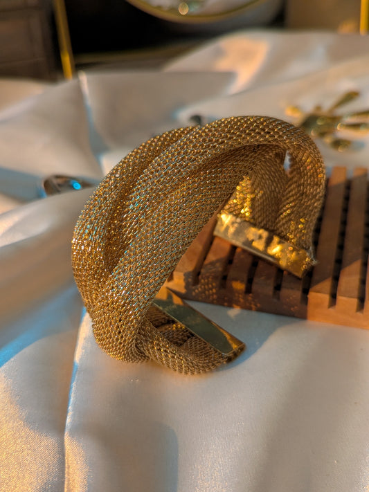 Mesh Chunky Open cuff