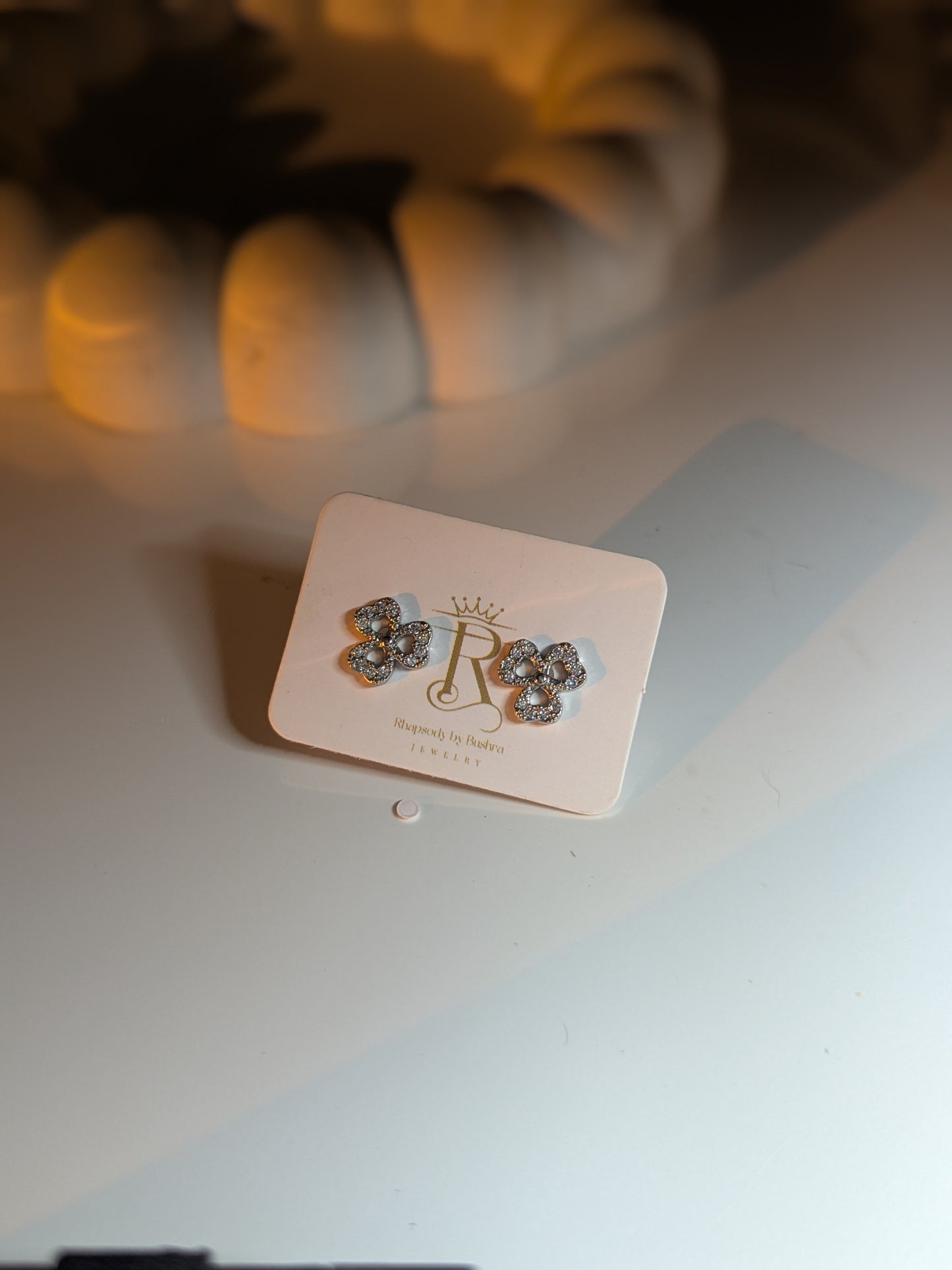 Copper earrings 4