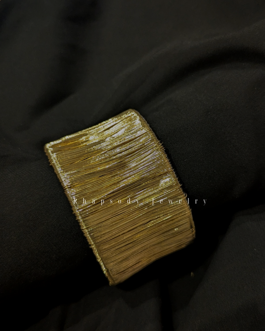Golden Whisper Cuff                 Code- RG-CF01