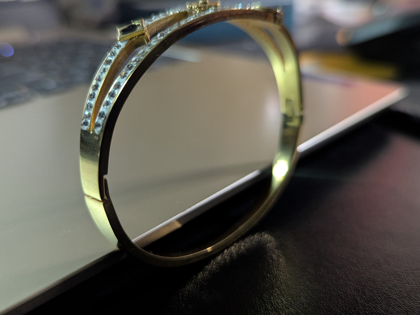 Clover Cuff Bangle