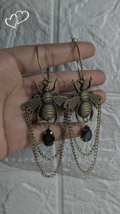 Moth Extra Large Earrings