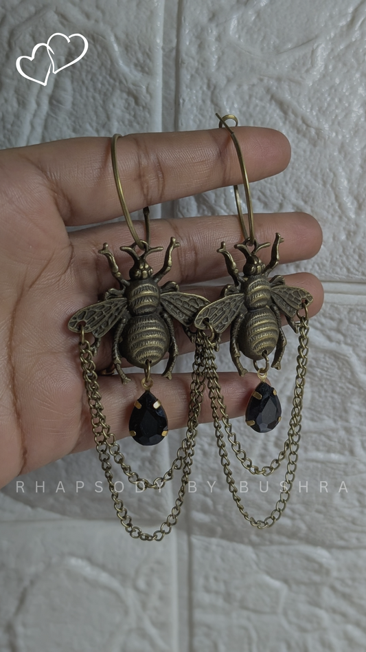 Moth Extra Large Earrings